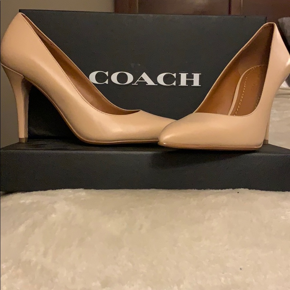 Coach Nude (Beechwood)Addie Heels